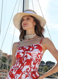THE WHITE POSITANO BELT