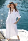 THE WHITE CHEMISIER DRESS