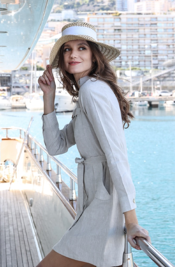 THE BEIGE MALIBU 26 DRESS