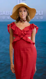 THE RED POSITANO BELT