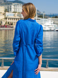 THE GRACE LONG DRESS ROYAL BLUE