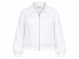 THE WHITE ZIPPER JACKET