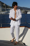 THE WHITE LINEN PANT