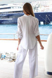THE WHITE LINEN CHEMISE